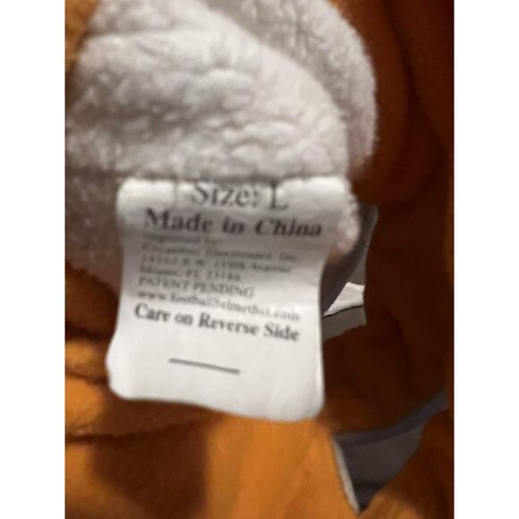 NCAA Tennessee Volunteers Fleece Fan Helmet Hat Football Excalibur Size Large - Picture 3 of 3